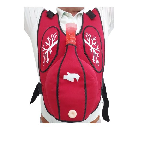 Chaleco para practicas anti atragantamiento