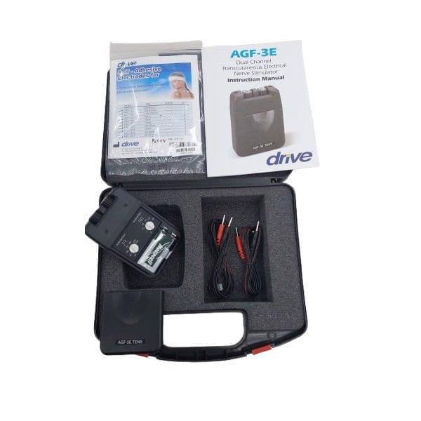 TENS Drive AGF-3E. Electro-estimulador para alivio del dolor